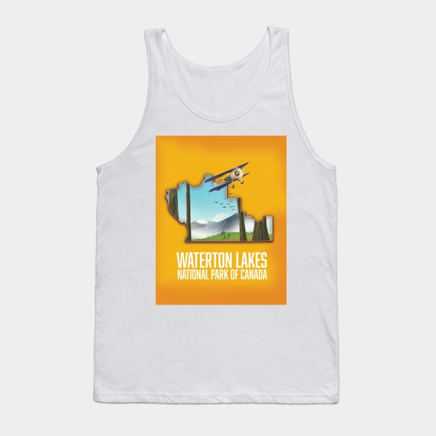 Waterton Lakes National Park of Canada Tank Top by nickemporium1